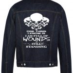 Still Standing Biker Denim Jacket