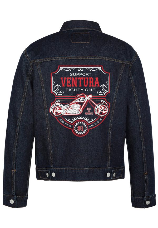 Support Ventura Eighty One Biker Denim Jacket