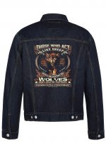 Those Who Act Biker Denim Jacket