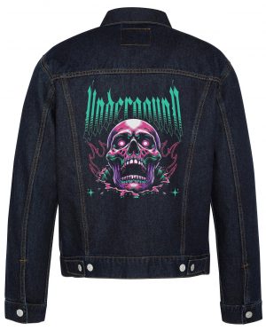 Underground Biker Denim Jacket