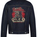 Whangamata Beach Hop Biker Denim Jacket