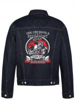 Yes I Do Have A Retirement Plan Biker Denim Jacket