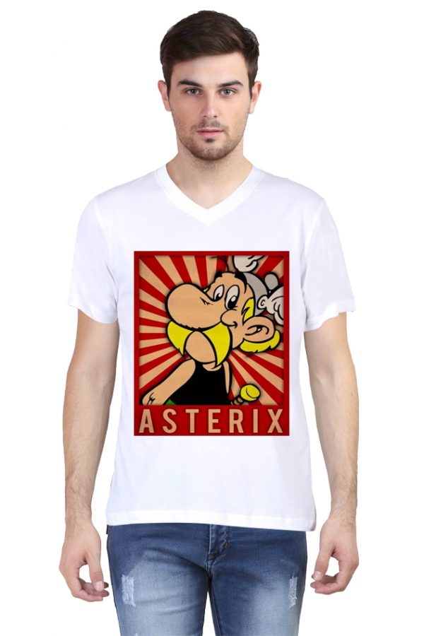 Asterix V Neck T-Shirt