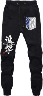 Attack On Titan Black Joggers