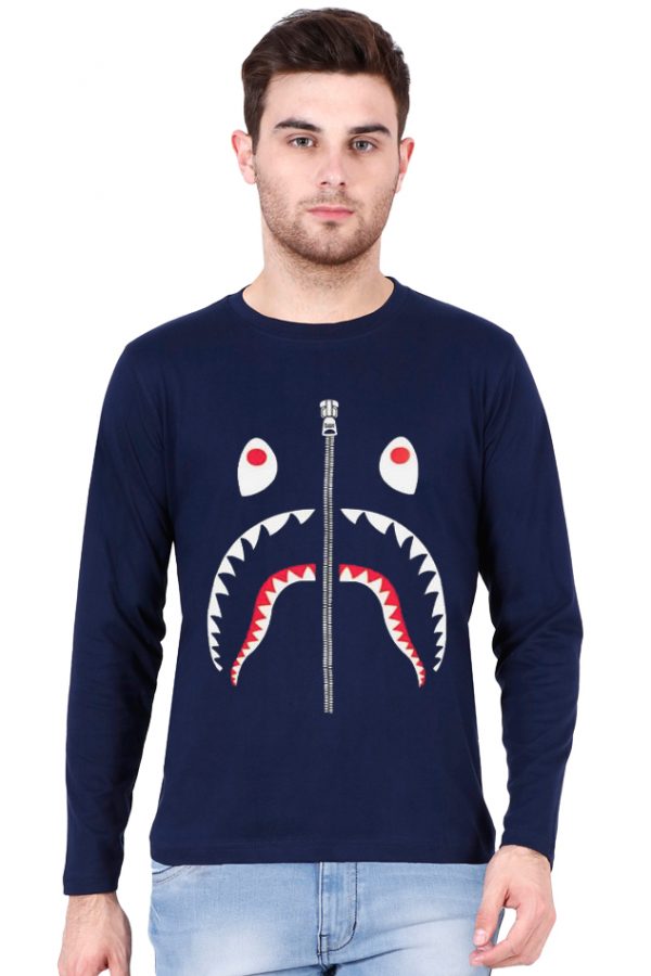 BAPE Shark Full Sleeve T-Shirt - Image 3