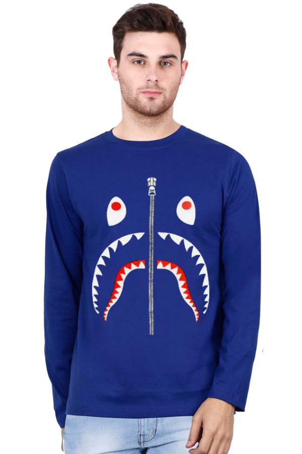 BAPE Shark Full Sleeve T-Shirt - Image 2