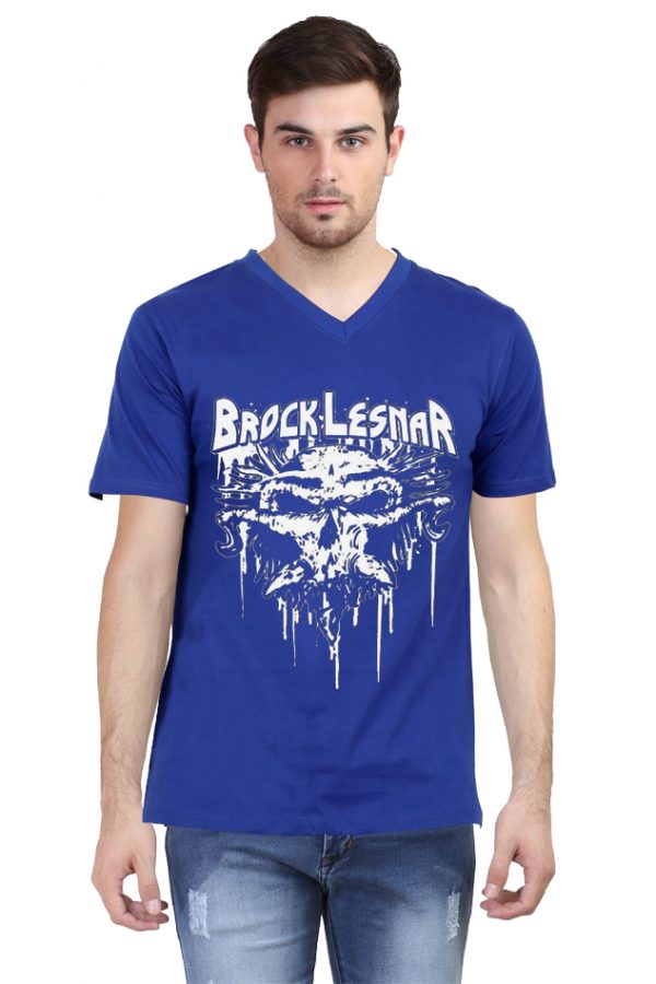 Brock Lesnar V Neck T-Shirt - Image 2