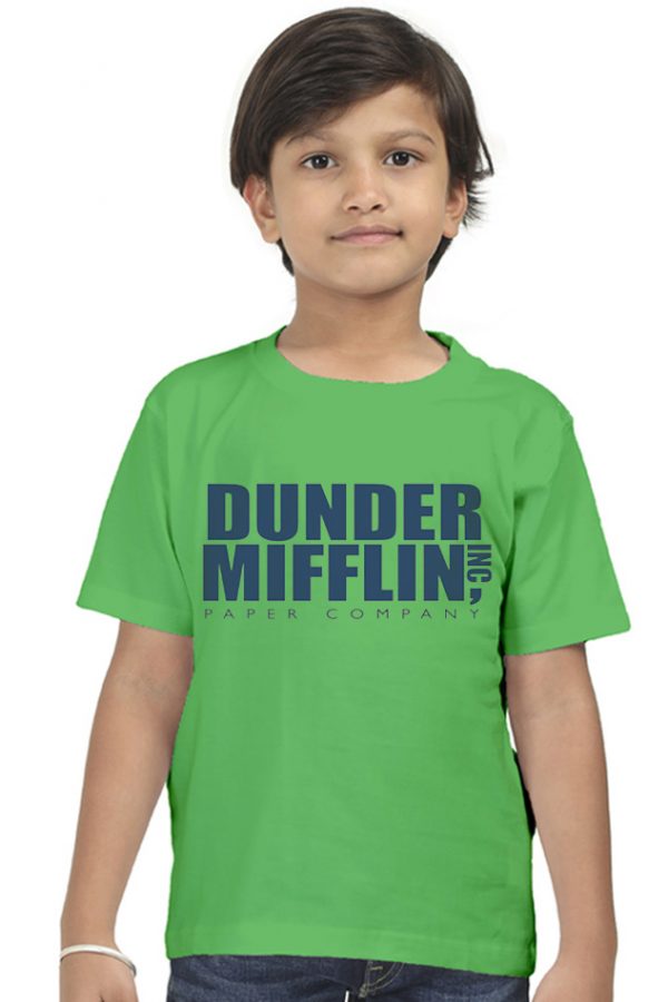 Dunder Mifflin Kids T-Shirt - Image 5