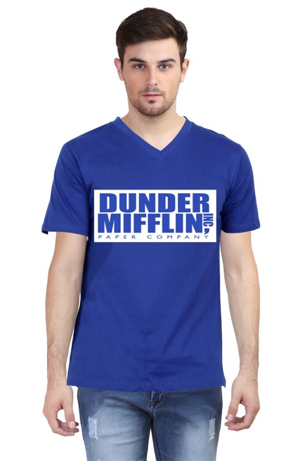 Dunder Mifflin V Neck T-Shirt