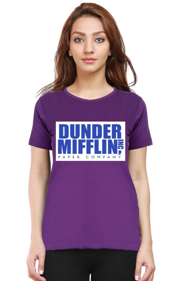 Dunder Mifflin Women's T-Shirt - Image 4