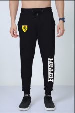 Ferrari Black Joggers