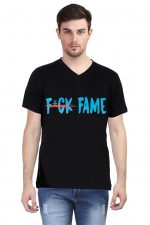 Fuck Fame V Neck T-Shirt