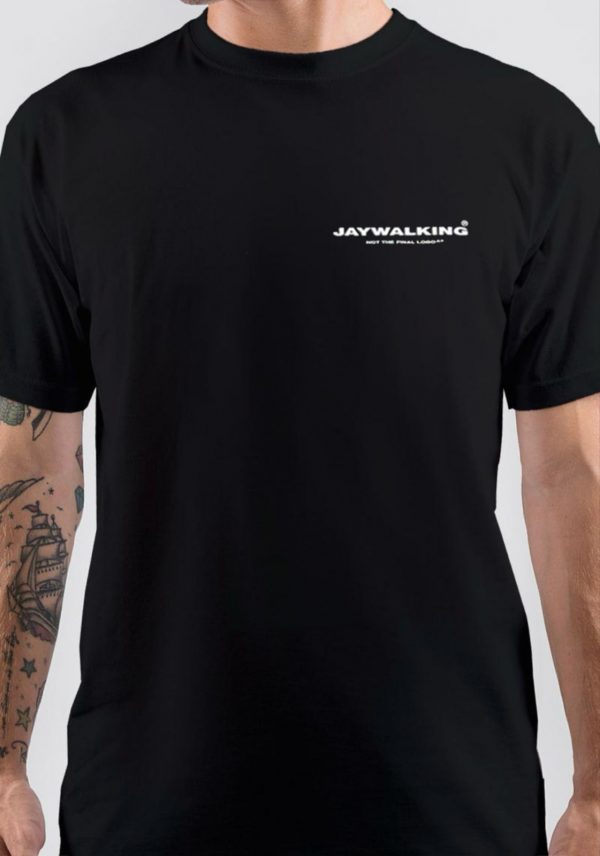 Jaywalking Black T-Shirt