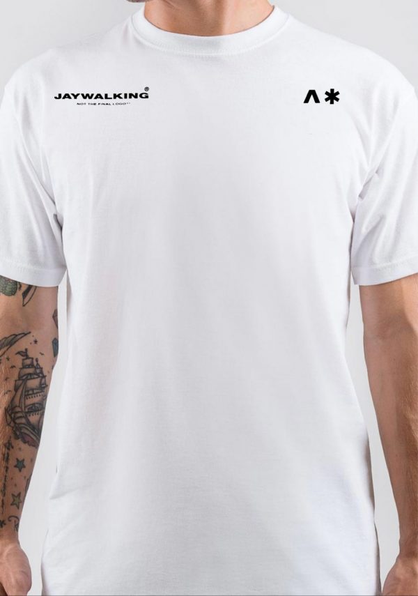 Jaywalking White T-Shirt1