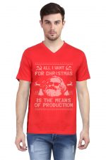 Karl Marx V Neck T-Shirt