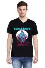 Monuments V Neck T-Shirt