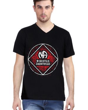 Narcotics Anonymous V Neck T-Shirt