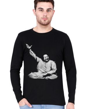 Nusrat Fateh Ali Khan Full Sleeve T-Shirt