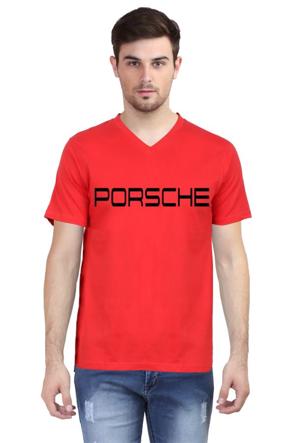 Porsche V Neck T-ShirtPorsche V Neck T-ShirtPorsche V Neck T-Shirt - Image 3