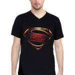 Superman V Neck T-Shirt