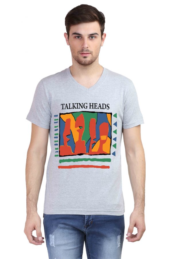 Talking Classic Vintage Heads V Neck T-Shirt