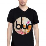 Blur V Neck T-Shirt