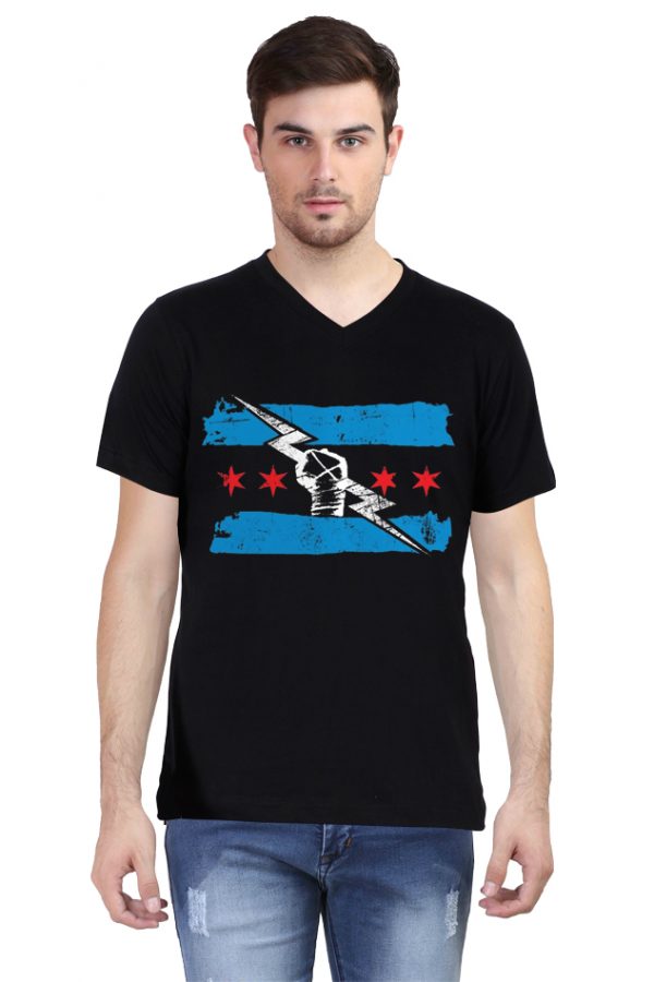 CM Punk V Neck T-Shirt