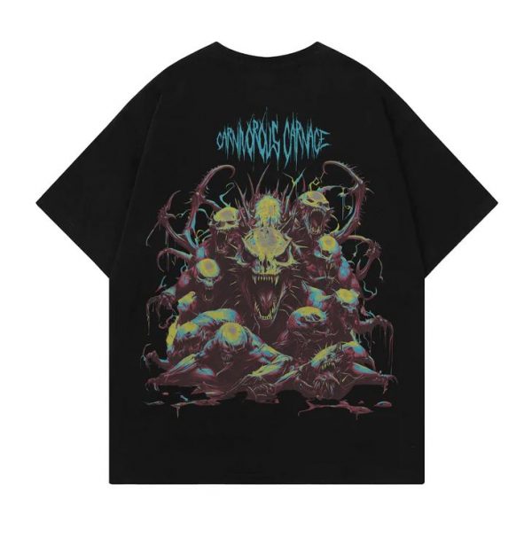 Carnivorous Carnage Oversized T-Shirt - Image 2