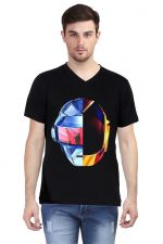 Daft Punk V Neck T-Shirt