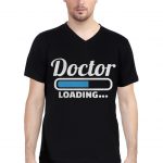 Doctor Loading V Neck T-Shirt