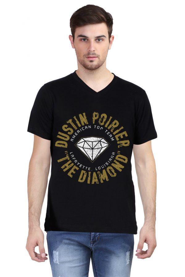 Dustin Poirier UFC V Neck T-Shirt
