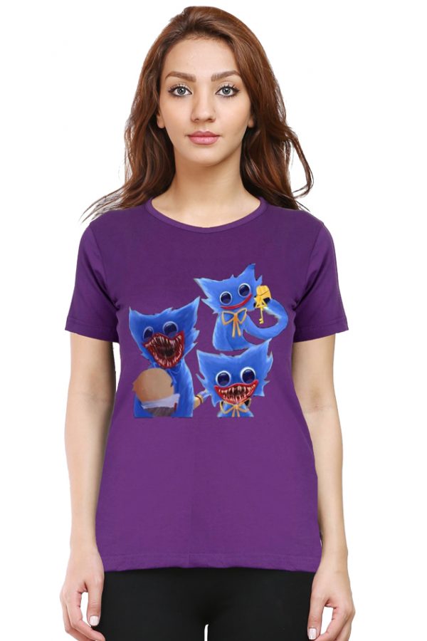 Huggy Wuggy Women's T-Shirt - Image 4