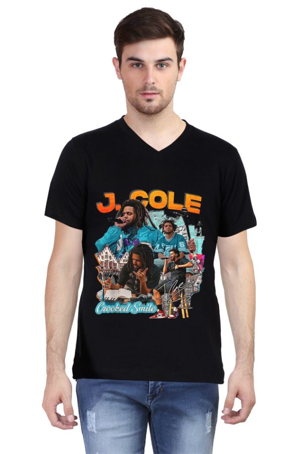 J. Cole V Neck T-Shirt