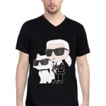 Karl Lagerfeld V Neck T-Shirt