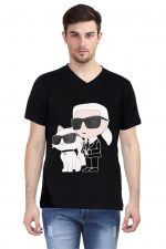 Karl Lagerfeld V Neck T-Shirt