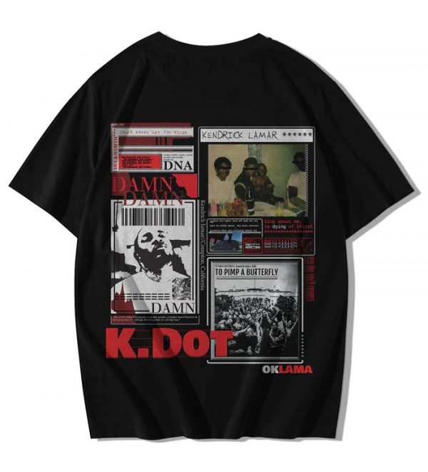 Kendrick Lamar Oversized T-Shirt | Swag Shirts