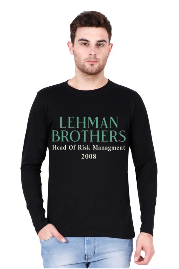 Lehman Brothers Full Sleeve T-Shirt