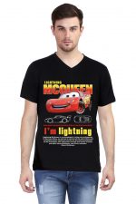 Lightning McQueen V Neck T-Shirt