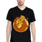 Mufasa The Lion King V Neck T-Shirt