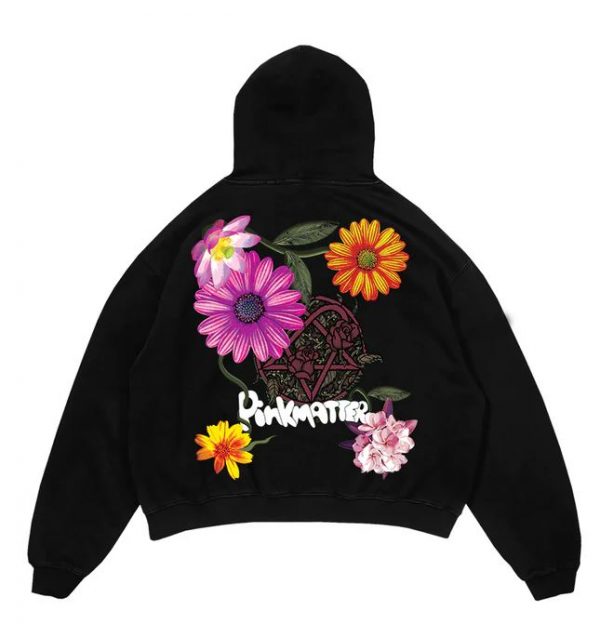 PINKMATTER FLOWER HOODIE - Image 2