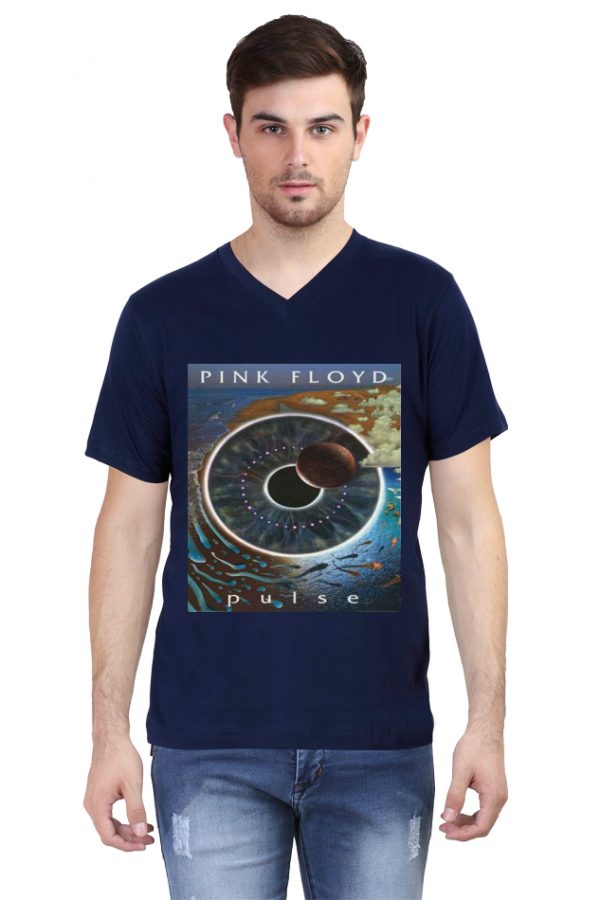 Pink Floyd Pulse V Neck T-Shirt - Image 5