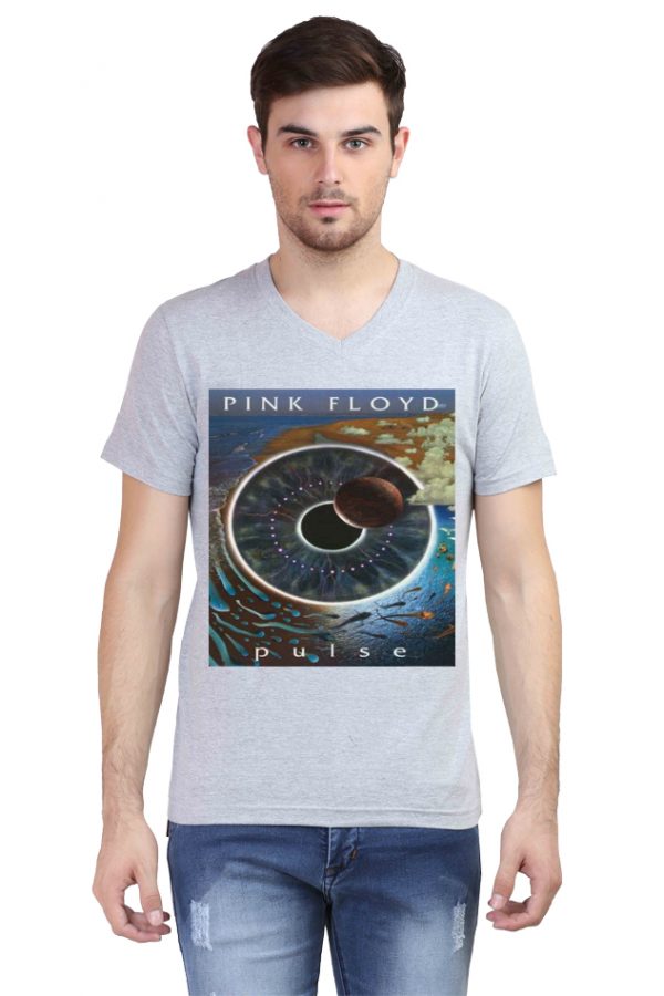 Pink Floyd Pulse V Neck T-Shirt - Image 4