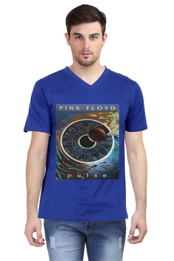 Pink Floyd Pulse V Neck T-Shirt - Image 3