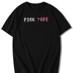 Pink Tape Oversized T-Shirt