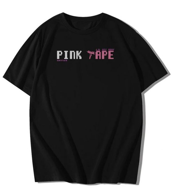 Pink Tape Oversized T-Shirt