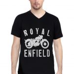 Royal Enfield V Neck T-Shirt