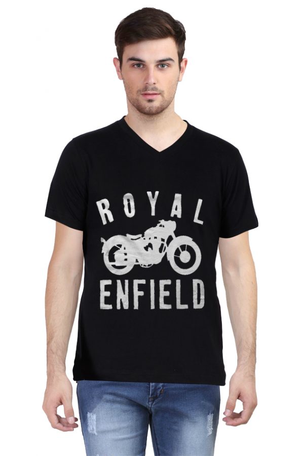 Royal Enfield V Neck T-Shirt