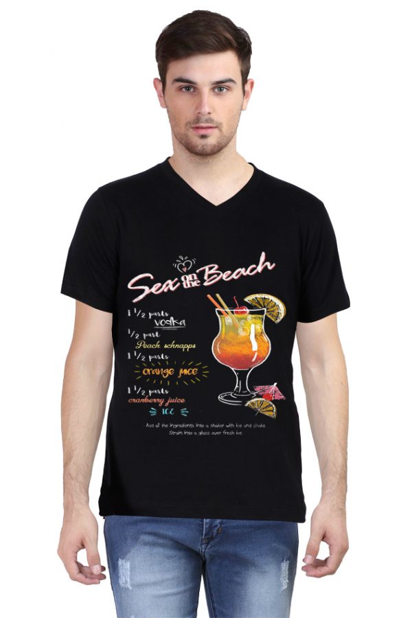 Sex On The Beach V Neck T-Shirt