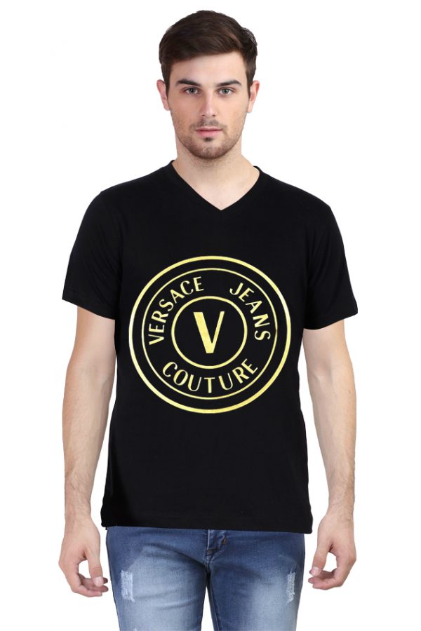 Versace Jeans Couture V Neck T-Shirt