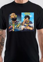 Sidhu Moose Wala And Nipsey Hussle T-Shirt